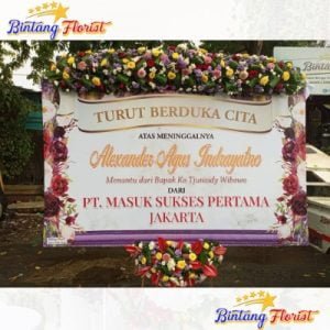 Bunga Papan Duka Cita Bintang Florist Sidoarjo
