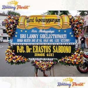 Bunga Papan Duka Cita Bintang Florist Mojokerto