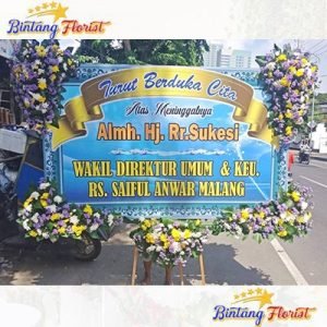 Bunga Papan Duka Cita Bintang Florist Mojokerto