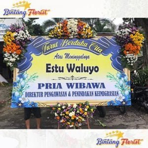 Bunga Papan Duka Cita Bintang Florist Mojokerto