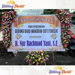 Bunga Papan Ucapan Selamat Bintang Florist Sidoarjo