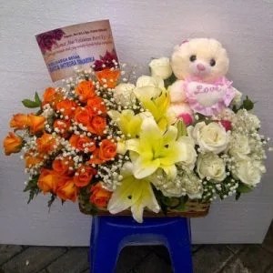 Bunga Meja Bintang Florist Mojokerto