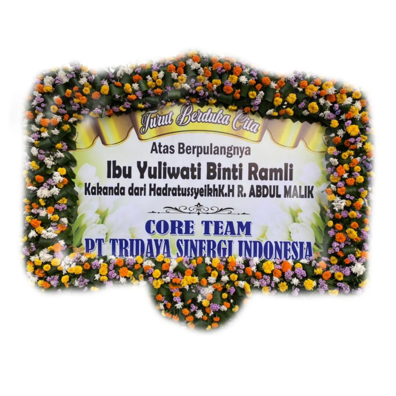 Bunga Papan Duka Cita Bintang Florist