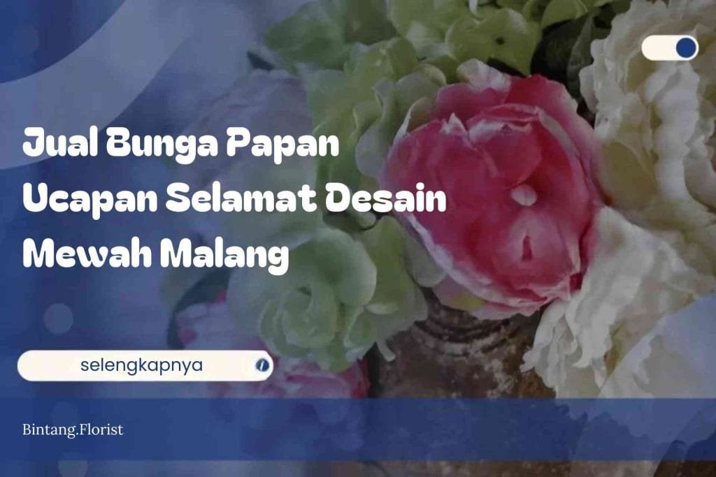 Jual Bunga Papan Ucapan Selamat Desain Mewah Malang