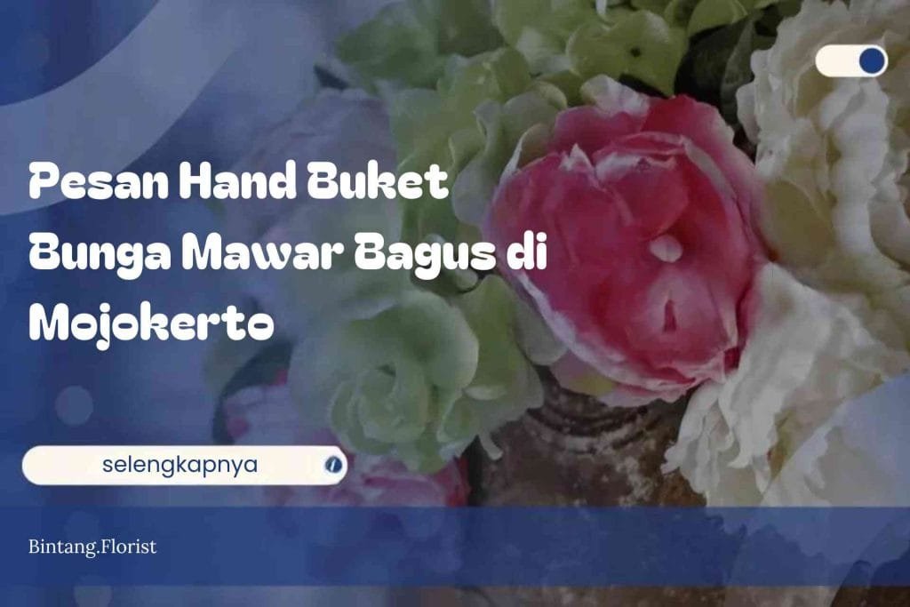 Pesan Hand Buket Bunga Mawar Bagus di Mojokerto