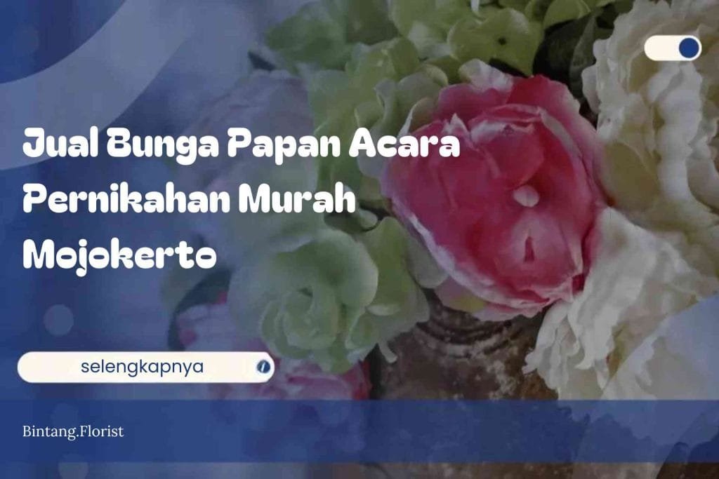 Jual Bunga Papan Acara Pernikahan Murah Mojokerto